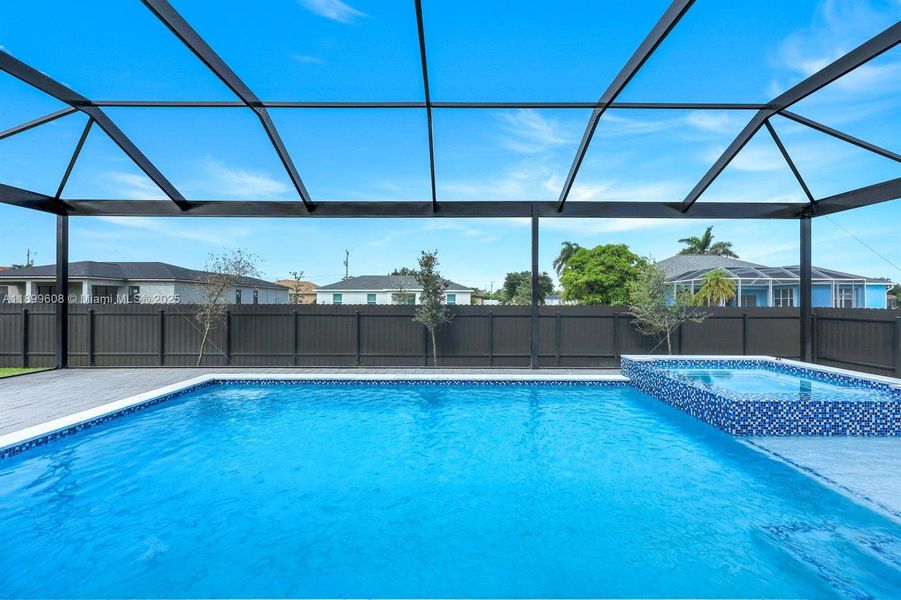 Exterior details and patio area of a home in , Cape Coral (Image 19). Exterior details and patio area of a home in , Cape Coral (Image 19).