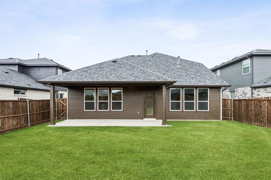 Front exterior of a new home in , Celina, TX, highlighting curb appeal (Image 15).