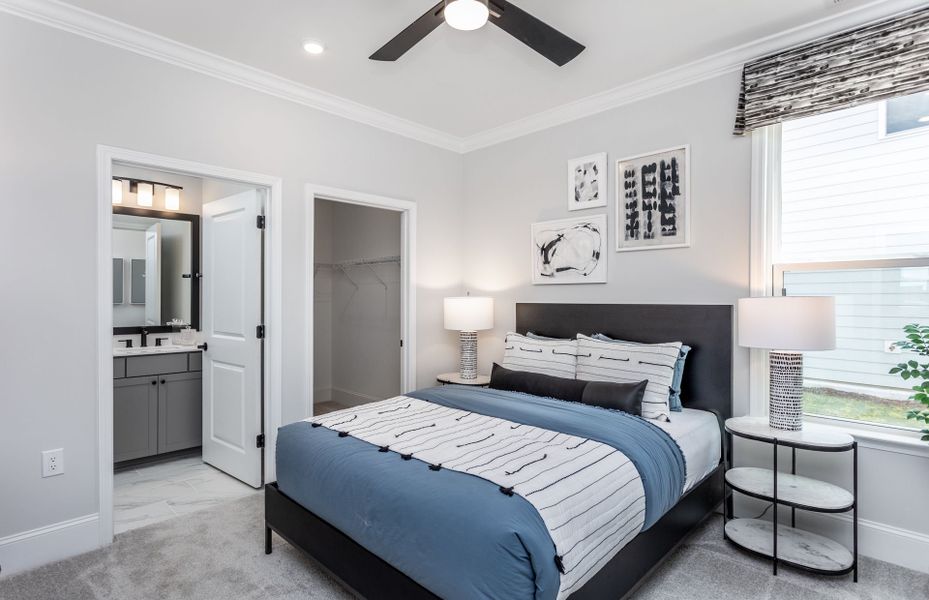 Representative furnished interior of a home built from the Renown by Del Webb in Del Webb at Chatham Park, Pittsboro (Image 29).