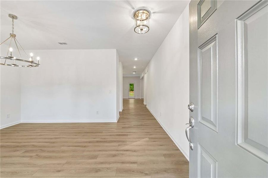 Spacious, unfurnished interior of a new home in The Estates at Casteel, Bethlehem (Image 12).