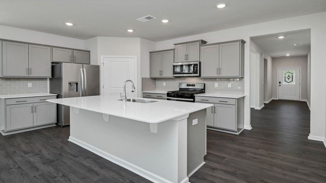 Furnished interior view inside a new home in Sease's Pond, Gilbert (Image 5).