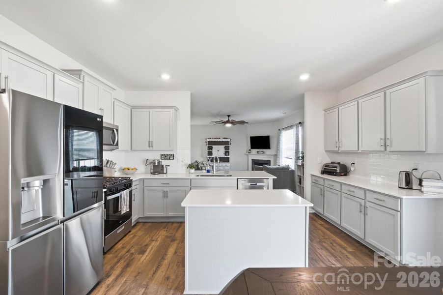 The InstaView refrigerator and gas range are included—just move in and start cooking. The InstaView refrigerator and gas range are included—just move in and start cooking.