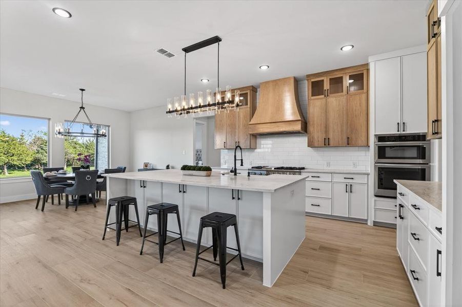 Furnished interior view inside a new home in , Celeste (Image 10).