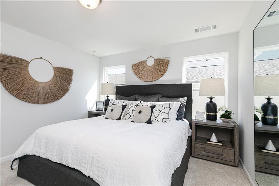 Furnished interior view inside a new home in , Powder Springs (Image 26).