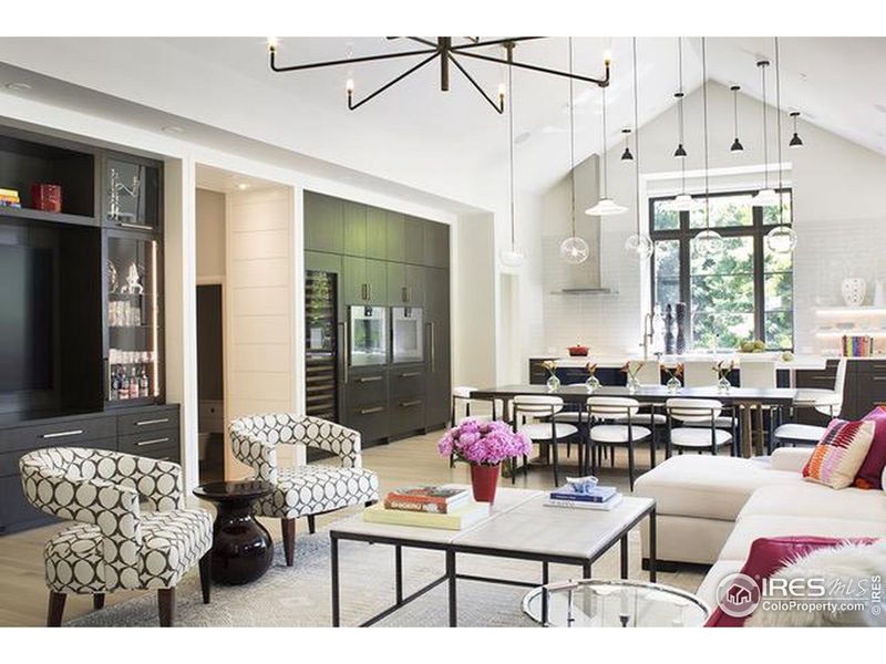 Furnished interior view inside a new home in , Boulder (Image 14).