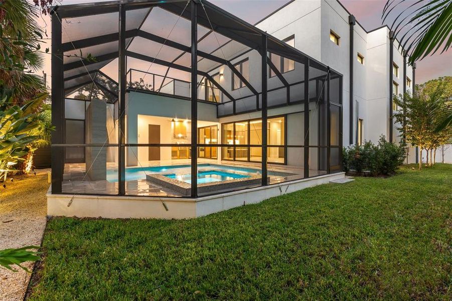 Exterior details and patio area of a home in , Sarasota (Image 25). Exterior details and patio area of a home in , Sarasota (Image 25).