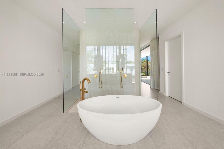 Furnished interior view inside a new home in , Miami (Image 17). Furnished interior view inside a new home in , Miami (Image 17).