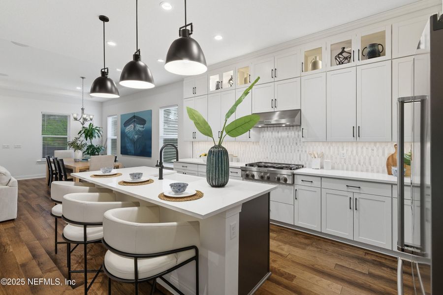 Furnished interior view inside a new home in , St. Johns (Image 25).