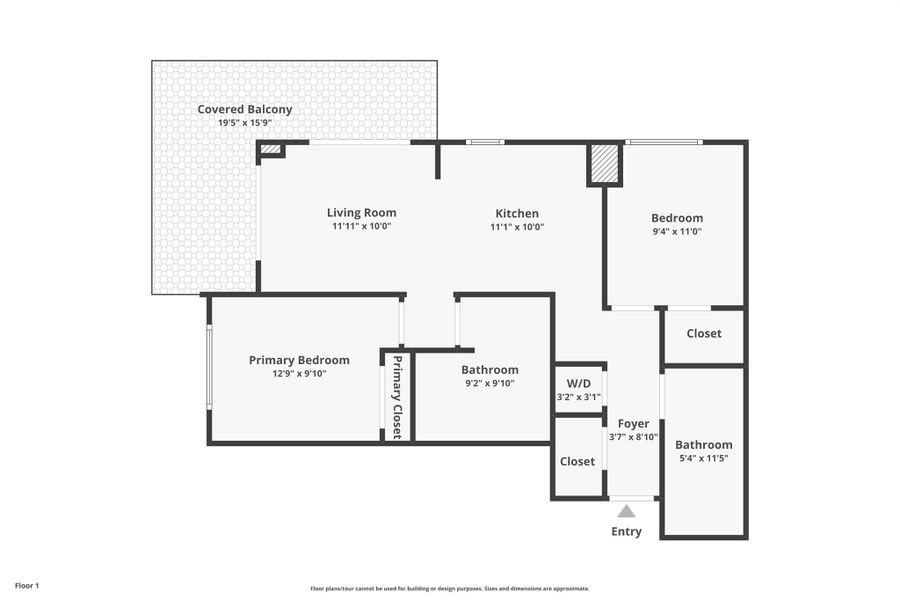 2D floor plan layout of this home in , Miami, FL (Image 5). 2D floor plan layout of this home in , Miami, FL (Image 5).