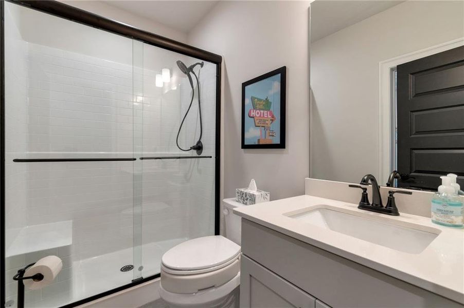 Furnished interior view inside a new home in , Dacula (Image 29).