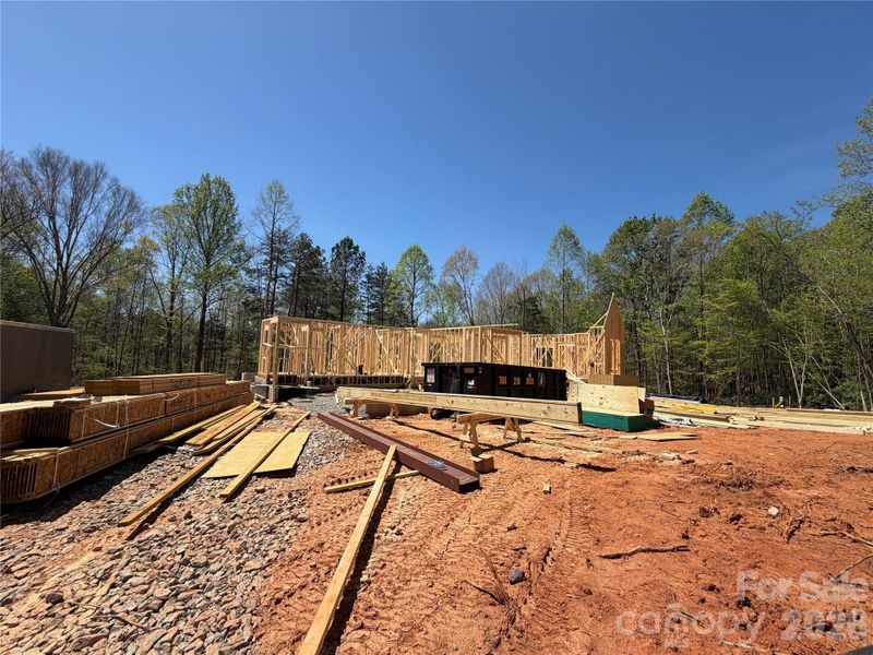In-progress construction of a new home in , Denver, NC (Image 5).