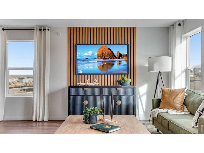 Furnished interior view inside a new home in Prairie Song, Windsor (Image 14).