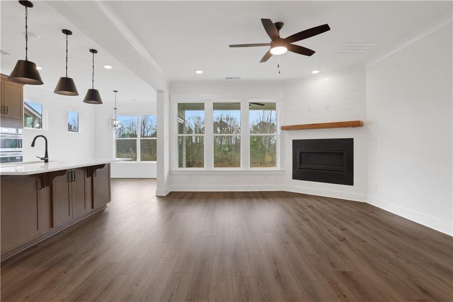 Spacious, unfurnished interior of a new home in Marble Tree, Ball Ground (Image 31).