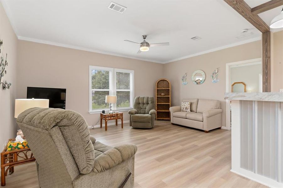 Furnished interior view inside a new home in , Englewood (Image 10). Furnished interior view inside a new home in , Englewood (Image 10).