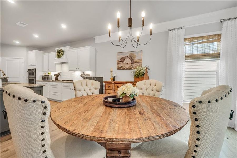 Furnished interior view inside a new home in , Griffin (Image 44).