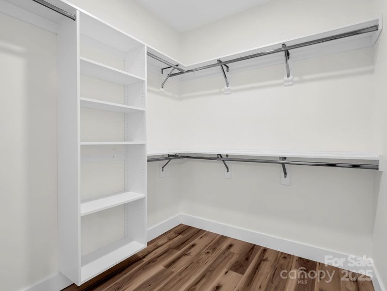 Primary walk-in Closet