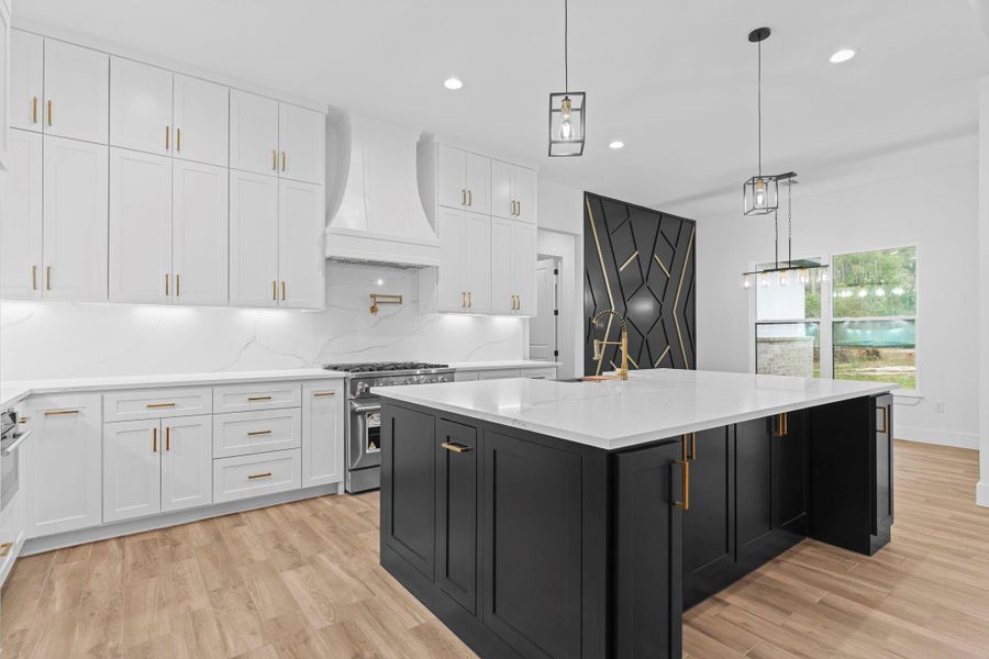 Furnished interior view inside a new home in , New Caney (Image 4).