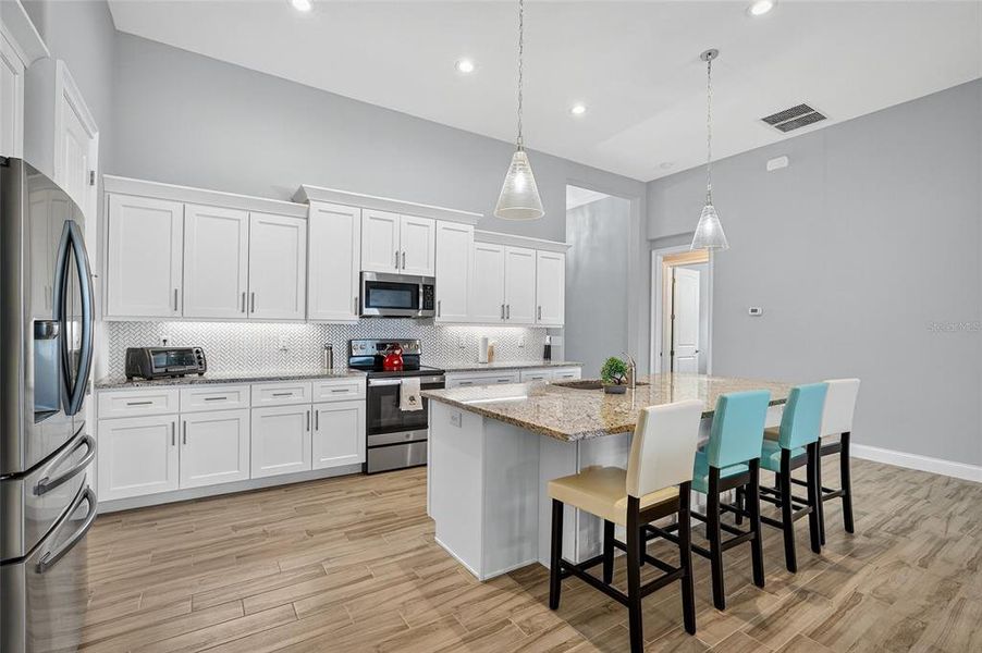 Furnished interior view inside a new home in , Daytona Beach (Image 25).