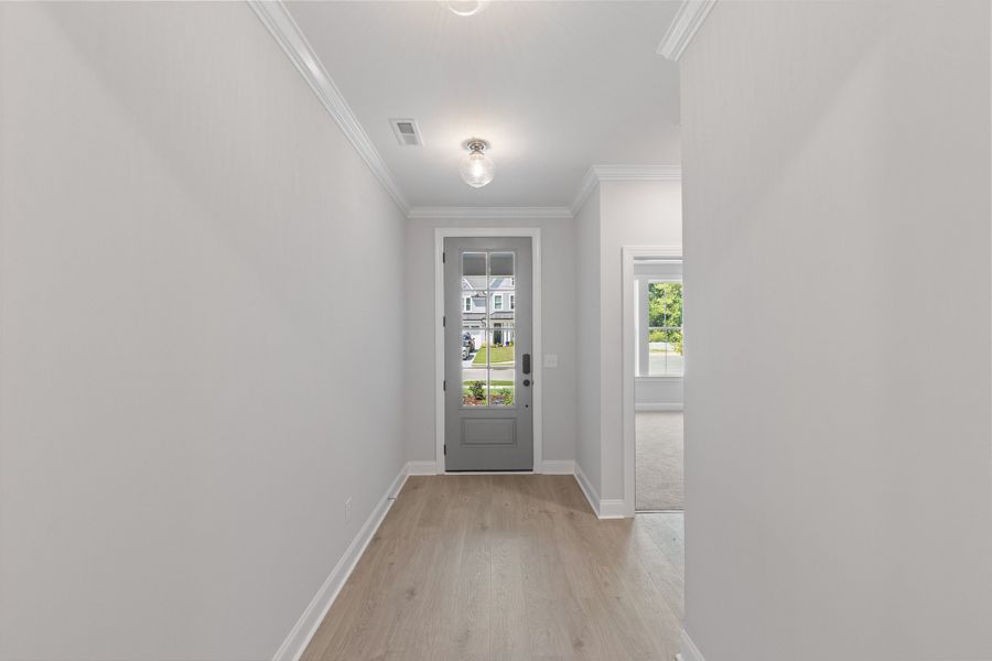 Representative unfurnished interior of a home built from the The Ellery by RobuckHomes in Baylee Ridge, Selma (Image 92).
