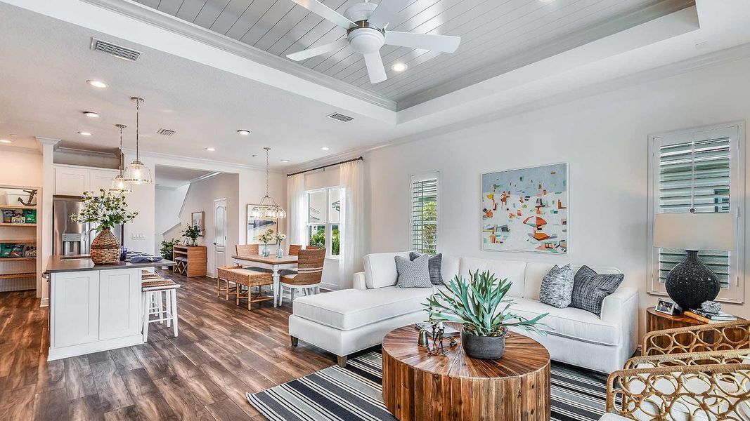 Representative furnished interior of a home built from the Heritage 2 by Neal Communities in Grand Park Real Estate and Homes for Sale in Sarasota, FL - Neal Communities, Sarasota (Image 5).