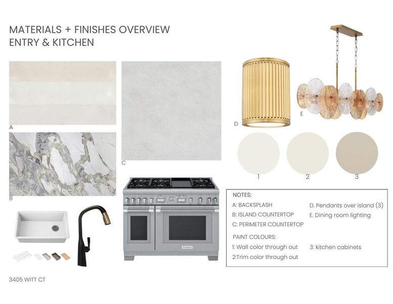 Sample of building materials used in homes in Ferguson Place, Grapevine (Image 8).