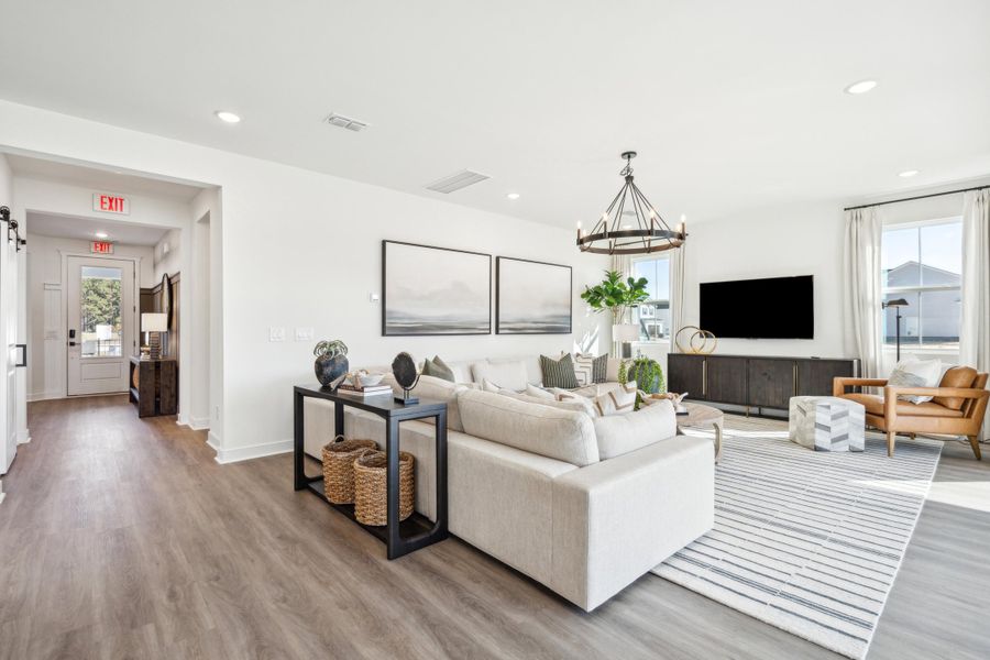 Furnished interior view inside a new home in Stono Village, Hollywood (Image 7).