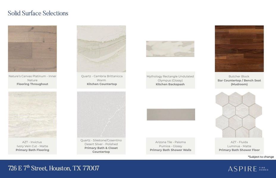 Sample of building materials used in homes in , Houston (Image 18).