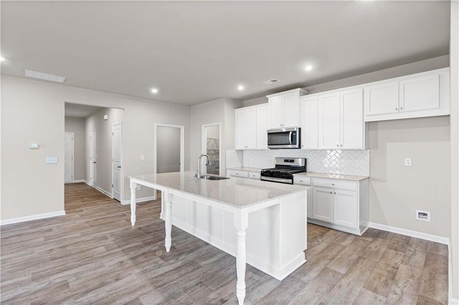 Furnished interior view inside a new home in Maple Village, Adairsville (Image 6).