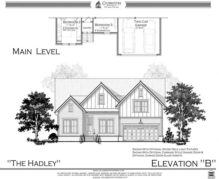 Representative rendering of the exterior for the Hadley by Celebration Homes (Image 22).