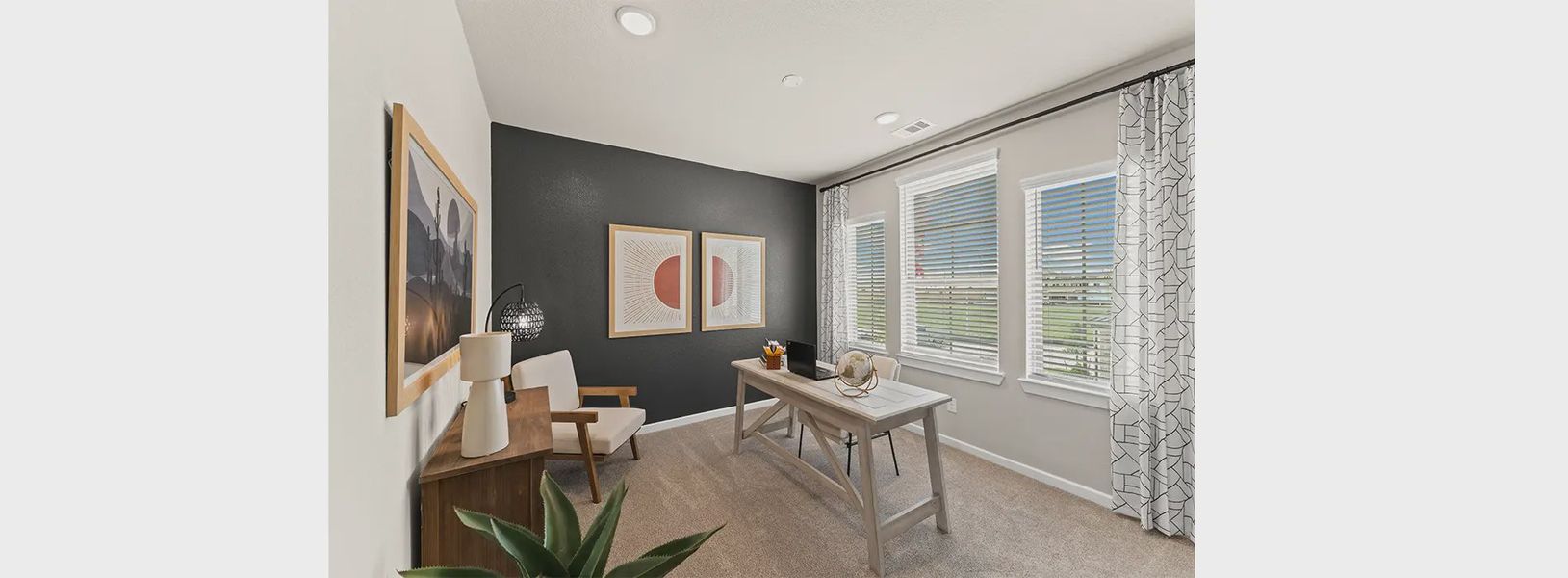 Representative furnished interior of a home built from the Capeside by Chesmar Homes in Balmoral, Humble (Image 8). Representative furnished interior of a home built from the Capeside by Chesmar Homes in Balmoral, Humble (Image 8).