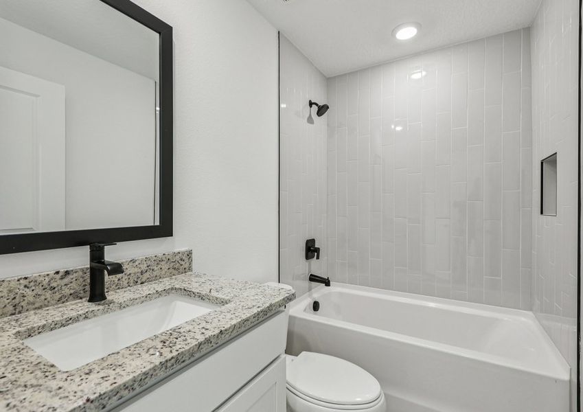 Secondary bathroom Secondary bathroom