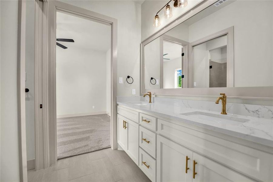 Furnished interior view inside a new home in , Decatur (Image 16).