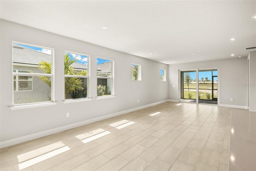 Spacious, unfurnished interior of a new home in Brightmore at Wellen Park, Venice (Image 11).