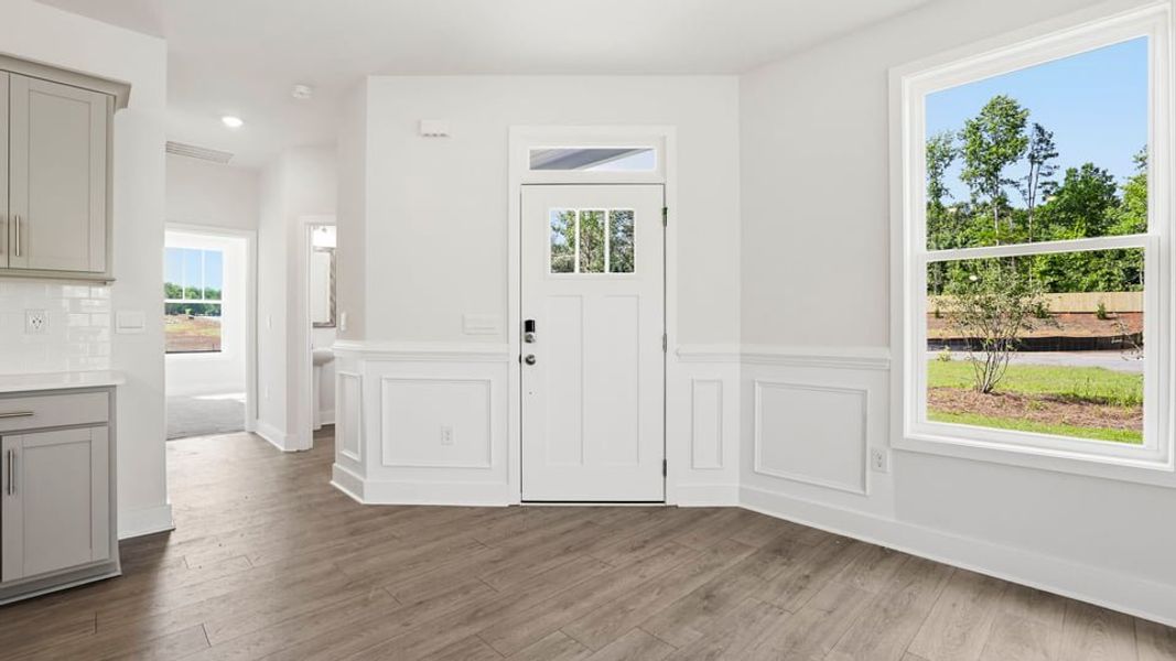 Spacious, unfurnished interior of a new home in Ken's Crossing, Moore (Image 12). Spacious, unfurnished interior of a new home in Ken's Crossing, Moore (Image 12).