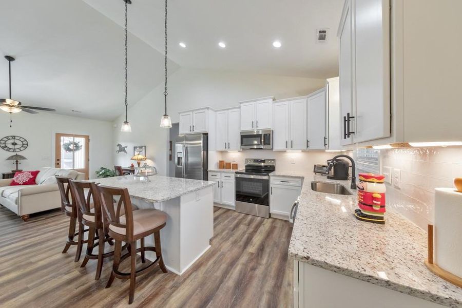 Furnished interior view inside a new home in , Rockmart (Image 6). Furnished interior view inside a new home in , Rockmart (Image 6).