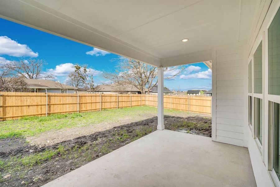 Exterior details and patio area of a home in , Palmer (Image 4).