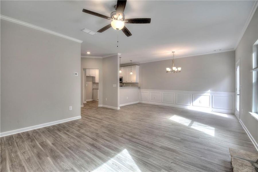 Spacious, unfurnished interior of a new home in , Cartersville (Image 16). Spacious, unfurnished interior of a new home in , Cartersville (Image 16).