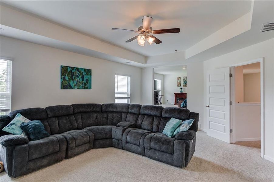 Furnished interior view inside a new home in Stillwater Springs, Dacula (Image 13). Furnished interior view inside a new home in Stillwater Springs, Dacula (Image 13).
