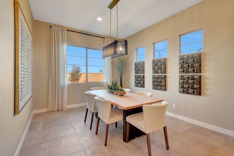 Representative furnished interior of a home built from the Lilac by Mattamy Homes in White Tank Vistas, Waddell (Image 27).