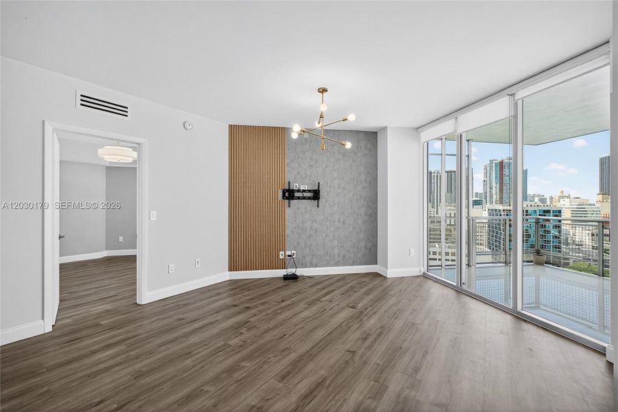 Spacious, unfurnished interior of a new home in , Miami (Image 20).