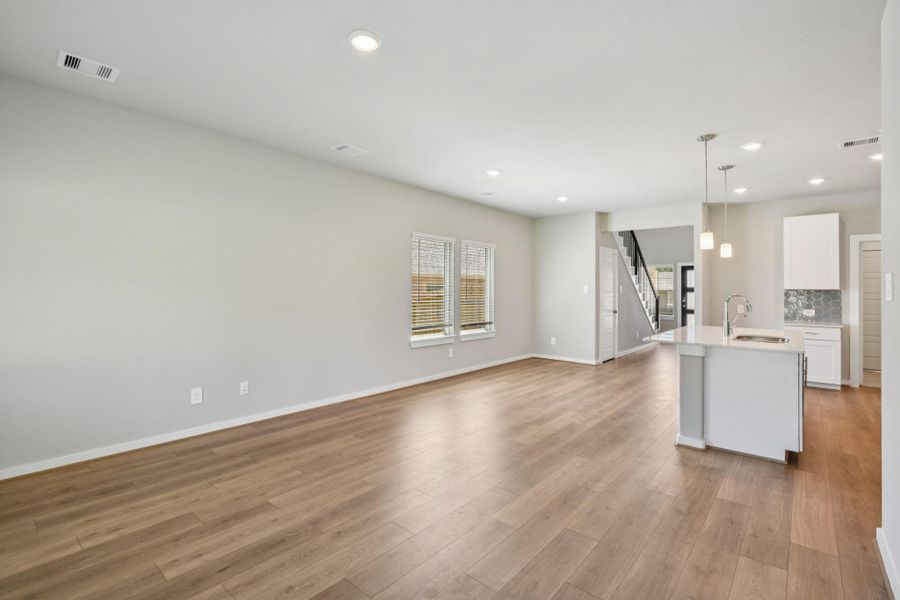 Spacious, unfurnished interior of a new home in Pine Lake Cove - Traditional Series, Montgomery (Image 36). Spacious, unfurnished interior of a new home in Pine Lake Cove - Traditional Series, Montgomery (Image 36).