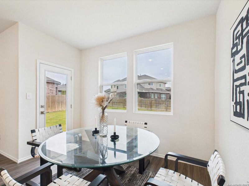 Furnished interior view inside a new home in Bricewood, San Antonio (Image 13).