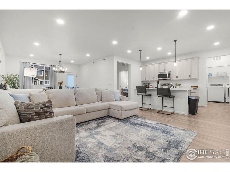 Furnished interior view inside a new home in , Greeley (Image 7).