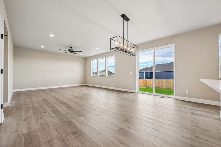 Spacious, unfurnished interior of a new home in The Glen, Colorado Springs (Image 34). Spacious, unfurnished interior of a new home in The Glen, Colorado Springs (Image 34).
