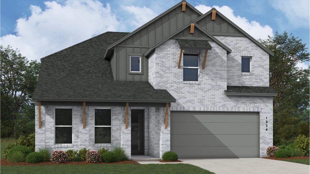 Representative Elevation - some options shown Representative Elevation - some options shown