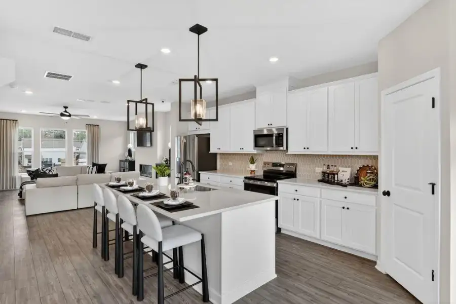 Furnished interior view inside a new home in Dreycott, Lawrenceville (Image 16).