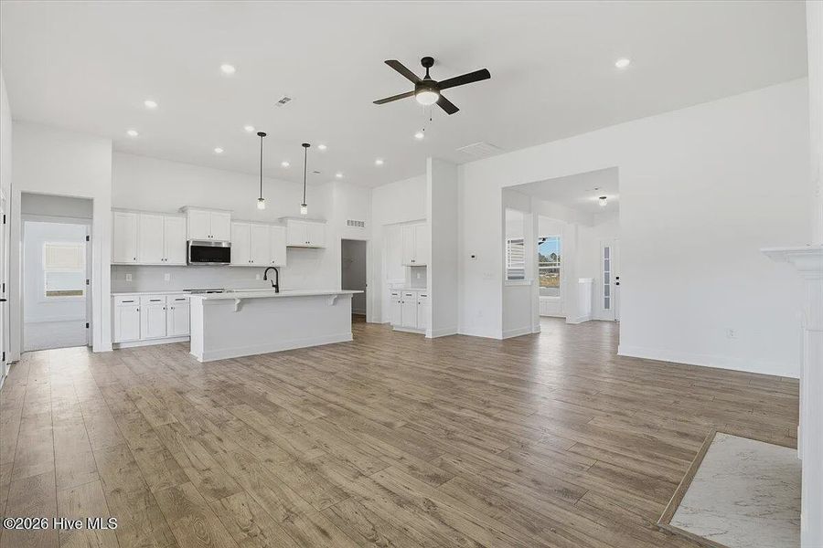 Spacious, unfurnished interior of a new home in Wood Creek Landing, Leland (Image 14). Spacious, unfurnished interior of a new home in Wood Creek Landing, Leland (Image 14).