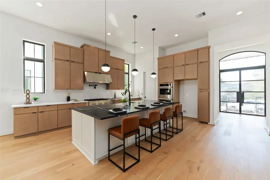 Furnished interior view inside a new home in , Houston (Image 9).