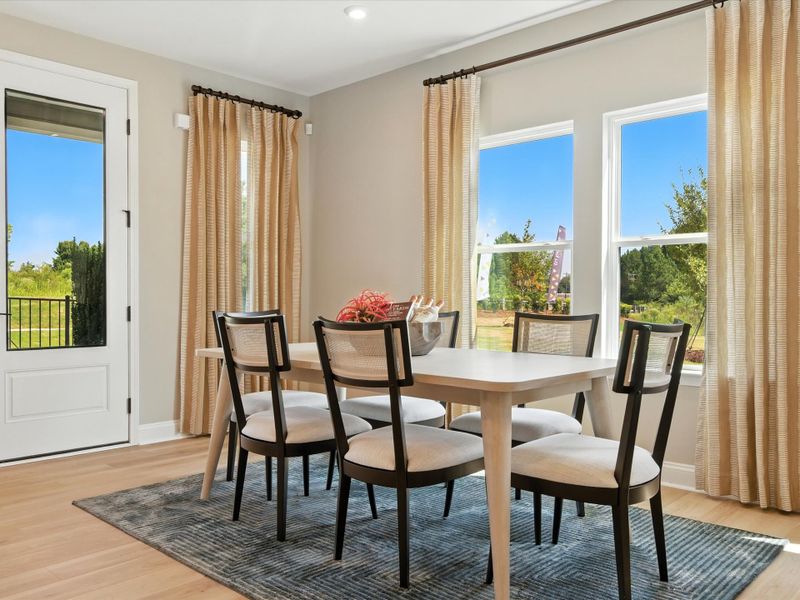 Representative furnished interior of a home built from the Sawyer by Tri Pointe Homes in Southbridge, Fort Mill (Image 10).