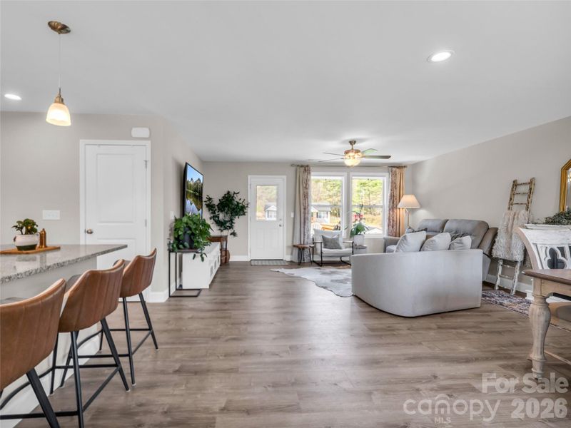 Furnished interior view inside a new home in , Hendersonville (Image 8). Furnished interior view inside a new home in , Hendersonville (Image 8).